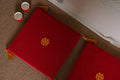 Double Happiness (Gold) Kneeling Cushions